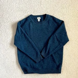 LLBean XL Tall Mens long-sleeve sweater. 100% wool.